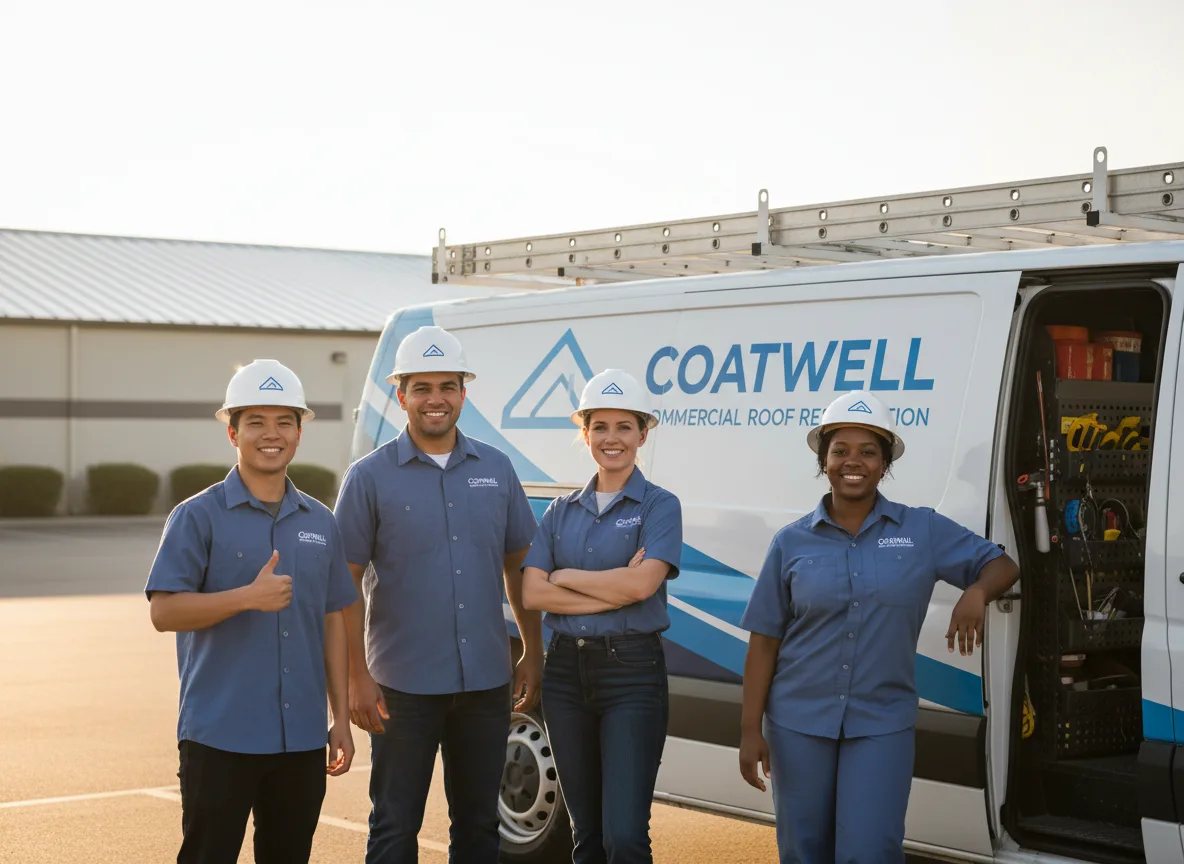 Commercial roof coating company in Ansonia, OH